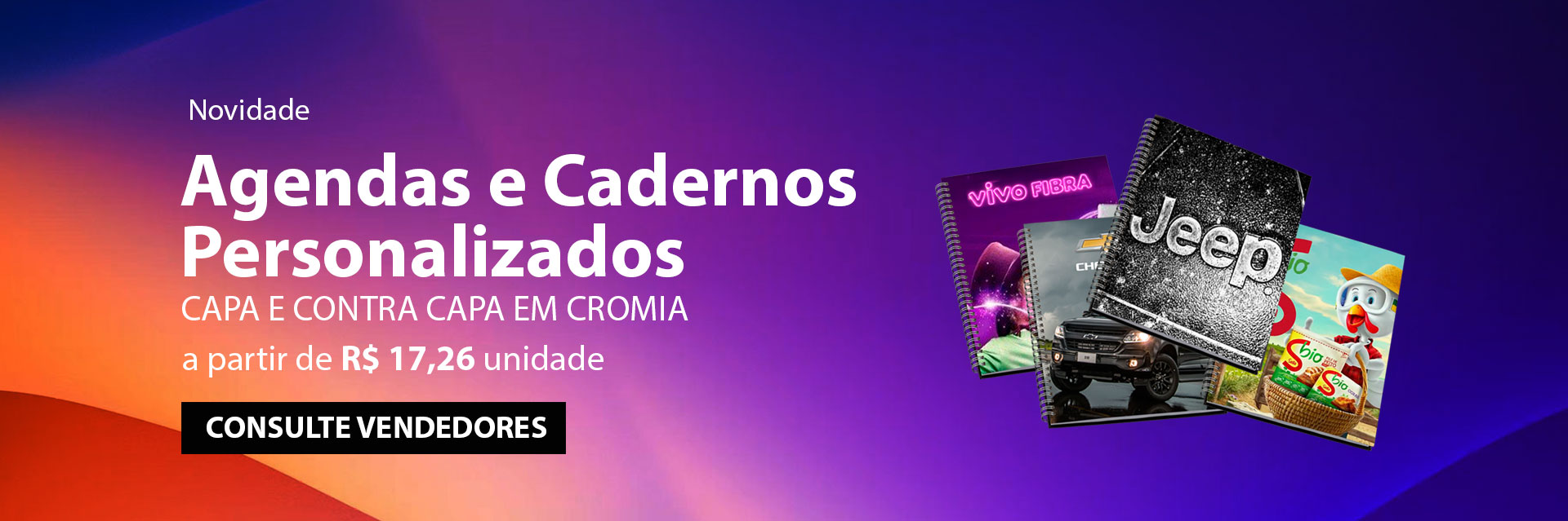 Agenda e Cadernos